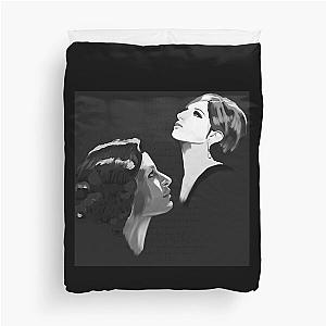 My Man - Lea Michele & Barbra Streisand Duvet Cover