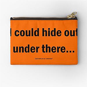 Barenaked Ladies - Underwear lyric! Zipper Pouch