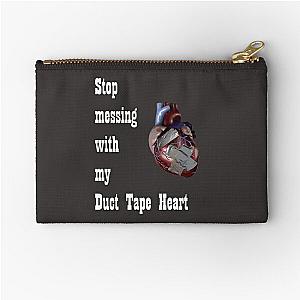 Barenaked Ladies - Duct Tape Heart - light text Zipper Pouch