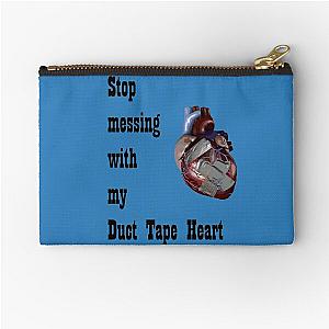 Barenaked Ladies - Duct Tape Heart - dark text Zipper Pouch