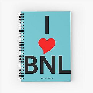 I heart Barenaked Ladies (But I do miss Steve) - Dark Text Spiral Notebook