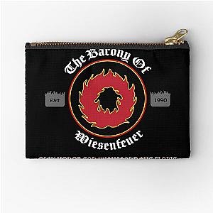 Medieval SCA Barony of Wiesenfeuer Zipper Pouch