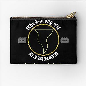 Black Medieval SCA Barony of Namron Team Shirt Pouch