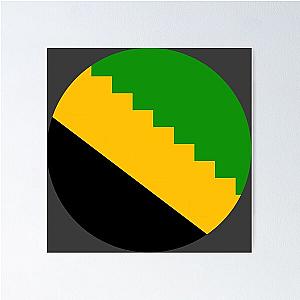 Barony of the Steppes Populace Badge Circle Poster