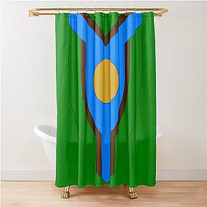 Barony of Fjord Highlands Shower Curtain