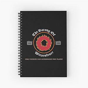 Medieval SCA Barony of Wiesenfeuer Team Spiral Notebook