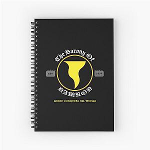 Medieval SCA Namron Team Shirt Notebook