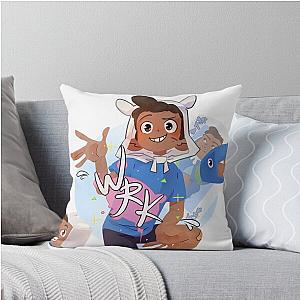 Basically I Work Throw Pillow