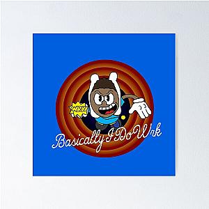 1930's Cartoon Character Poster