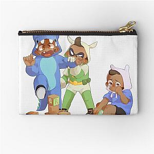 Basically I Work Zipper Pouch