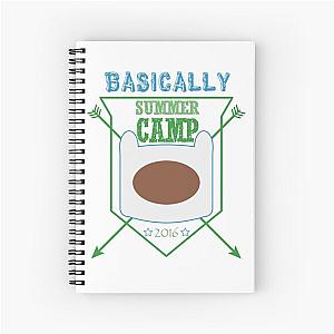 Summer Camp Spiral Notebook