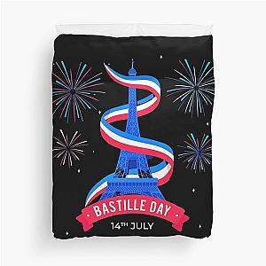 Happy Bastille Day - Dress For The Upcoming Bastille Day Duvet Cover