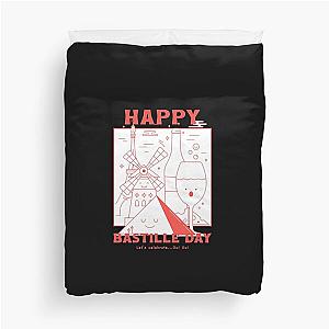 Happy Bastille Day Design   Duvet Cover