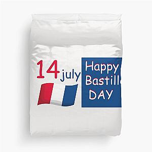 happy bastille day Duvet Cover