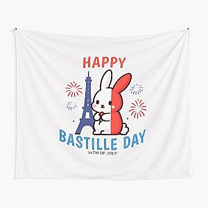 Bastille Day Bunny Tapestry