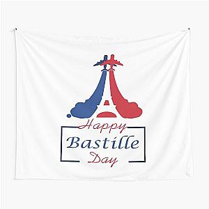 Happy Bastille Day  France  Tapestry