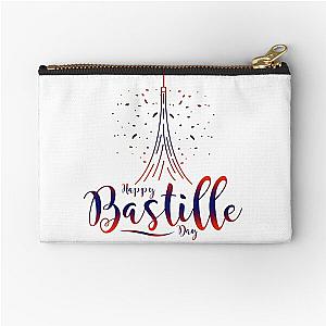 happy bastille day 2 Zipper Pouch