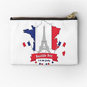 BASTILLE DAY Zipper Pouch