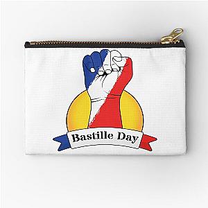 happy bastille day 3 Zipper Pouch