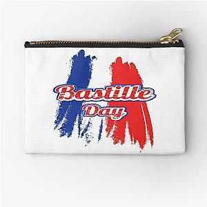 happy bastille day Zipper Pouch