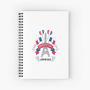 BASTILLE DAY Spiral Notebook