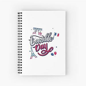 BASTILLE DAY Spiral Notebook