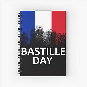 Bastille day 14th July 2021 Spiral Notebook