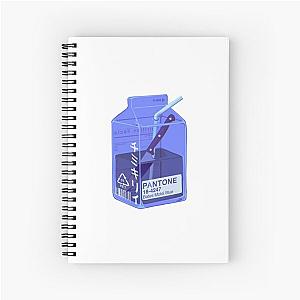 Bates Motel Blue Pantone juice Spiral Notebook