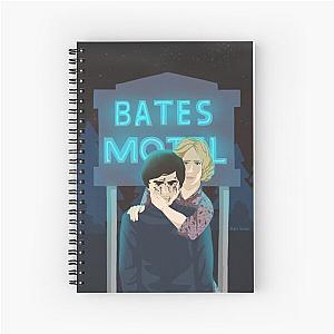 Bates Motel (bloody) Spiral Notebook