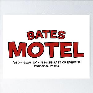 Bates Motel Staff- High Way 10 Fairvale Cali Poster