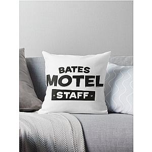 Bates Motel Staff Throw Pillow