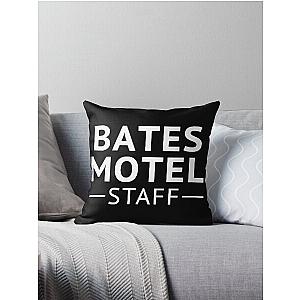 Bates Motel Staff Throw Pillow