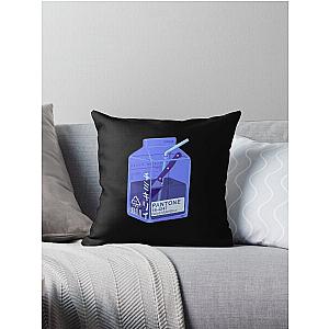 Bates Motel Blue Pantone juice Throw Pillow