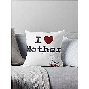 I <3 Mother - Bates Motel Throw Pillow