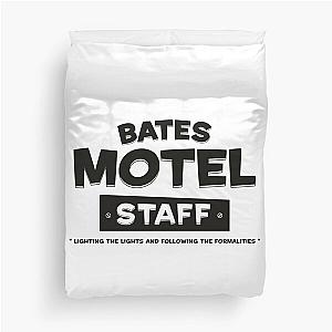 Bates Motel Staff - Lighting The Lights Duvet Cover