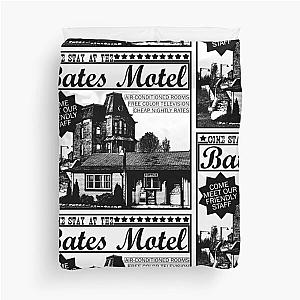 Bates Motel - Black Type Duvet Cover