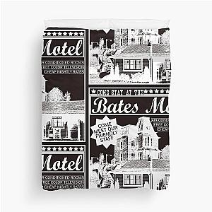 Bates Motel - White Type Duvet Cover