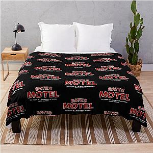 Bates Motel - High Way 10 Fairvale California Throw Blanket