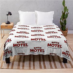 Bates Motel Staff- High Way 10 Fairvale Cali Throw Blanket