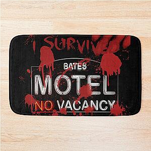 I Survived Bloody Bates Motel Bath Mat