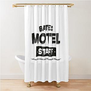 Bates Motel Staff - Lighting The Lights Shower Curtain