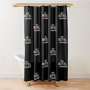 Bates Motel Sign Shower Curtain