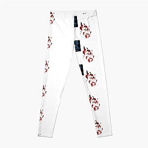 Psycho - Bates Motel - Alfred Hitchcock - Norman Bates - Bloody handprint Cult Horror Leggings