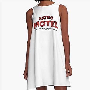 Bates Motel Staff- High Way 10 Fairvale Cali A-Line Dress