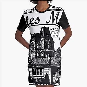 Bates Motel - Black Type Graphic T-Shirt Dress