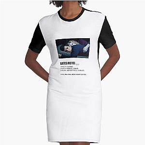 Bates Motel Alternative Poster Graphic T-Shirt Dress