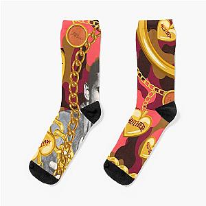 Psycho, Bates Motel with Mother's Trailer, Officially Licensed Fan Art Socks