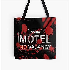 Bloody Bates Motel All Over Print Tote Bag