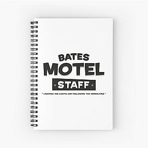 Bates Motel Staff - Lighting The Lights Spiral Notebook