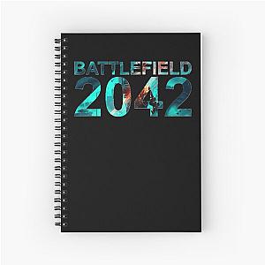 Battlefield 2042 - Typo Classic   Spiral Notebook